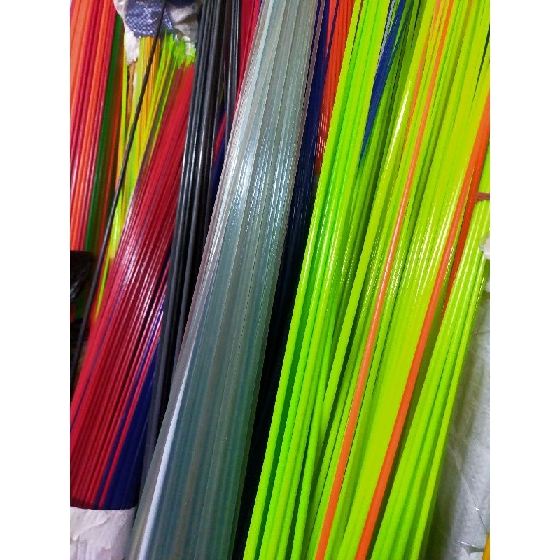 RK setik fiber bahan layangan KAKU bahan joran 120cm - 150 cm