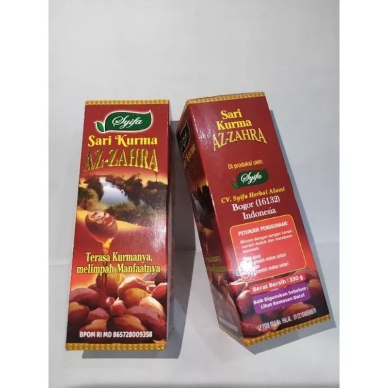 [ READY PALEMBANG ] Sari Kurma Az-Zahra - 330gr