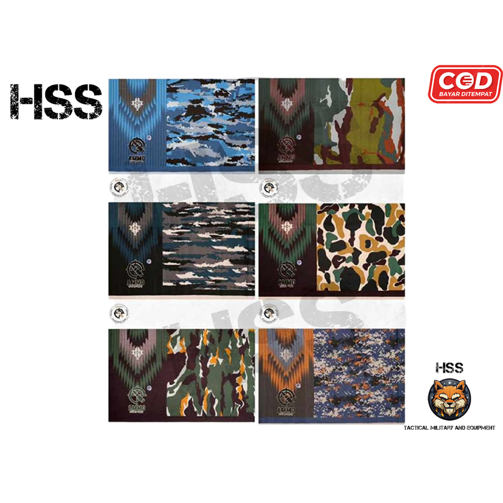 Sarung Loreng TNI - Sarung Army Motif Loreng
