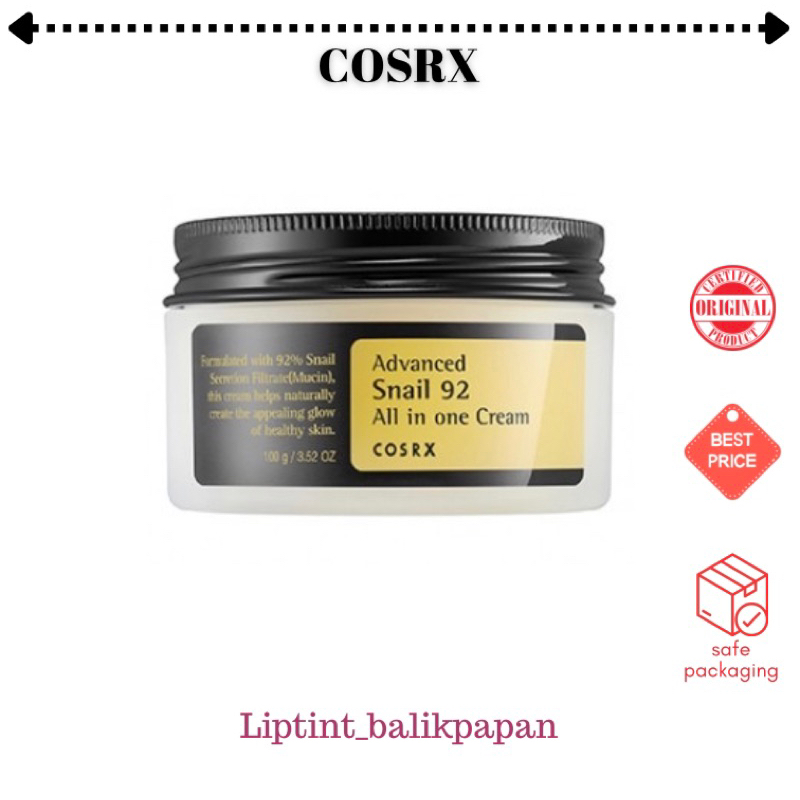 COSRX Advanced Snail 92 All in One Cream