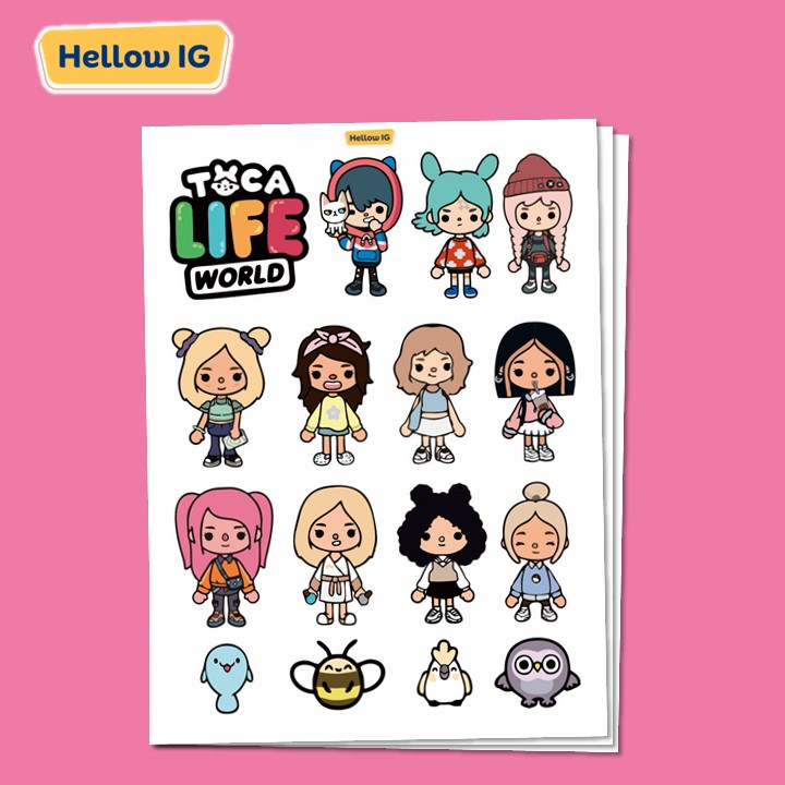 

STICKER TOCA BOCA | STIKER TOCABOCA SUMMER BOTOL HELM AESTHETIC KOPER HP LAPTOP LUCU PREMIUM WATERPROOF