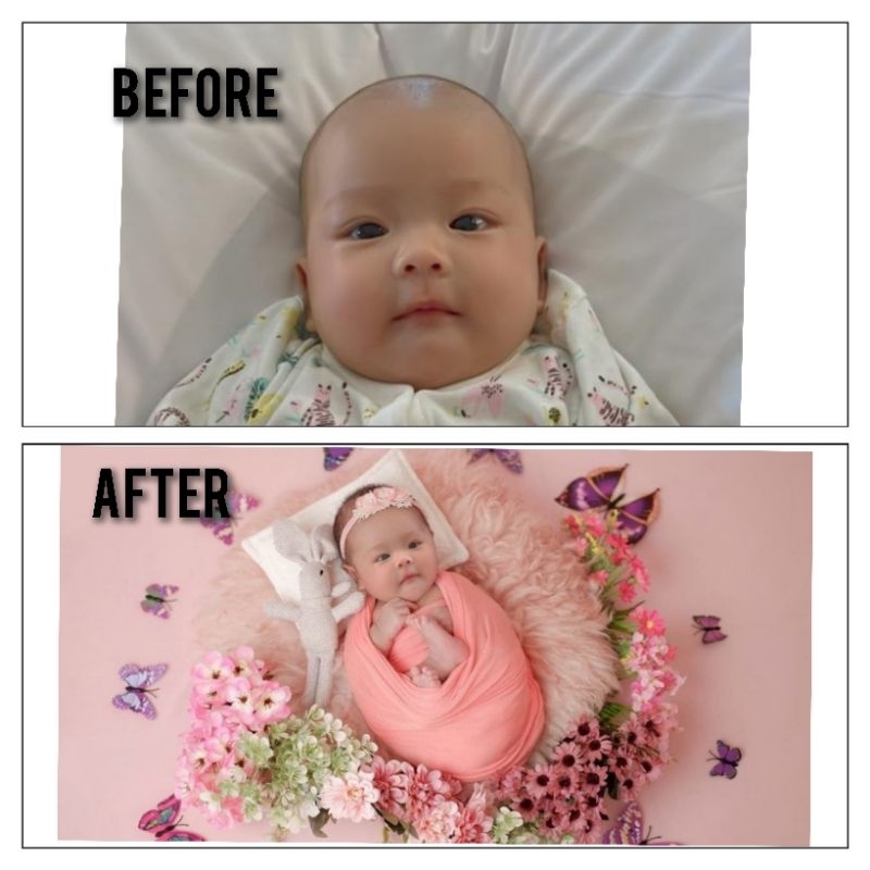 JASA EDIT FOTO / EDIT FOTO BAYI / EDIT FOTO NEWBORN
