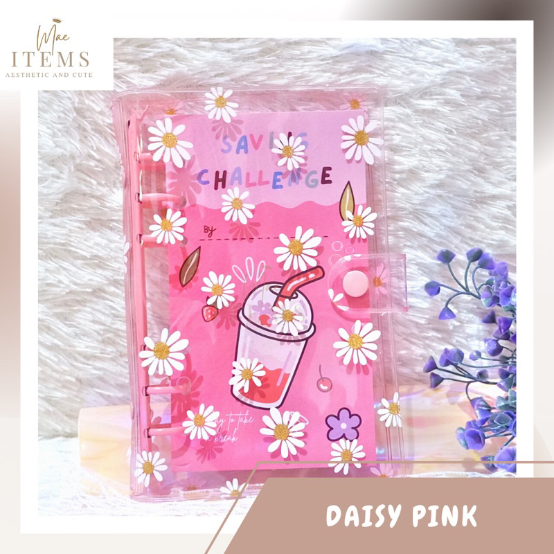 

BINDER A6 DAISY WARNA TRANSPARAN RING PASTEL