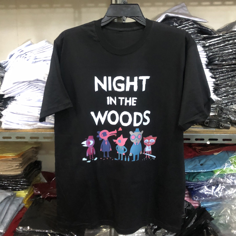 Kaos Night In The Woods Tshirt Bahan Katun Casual Unisex T-SHIRT [BISA COD]