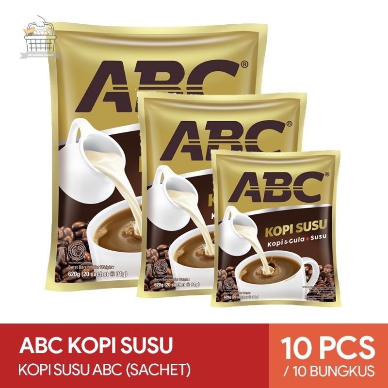 

ABC Kopi Susu - Kopi ABC Susu - 10 Sachet