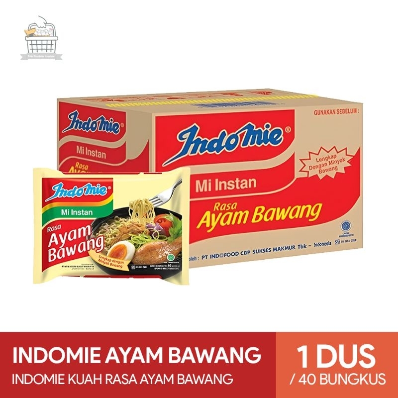 Indomie Ayam Bawang - Indomie Kuah Rasa Ayam Bawang 1 Dus