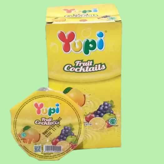 Brilliantblossoms_ Yupi Fruit Cocktail Permen Jelly [12 Pcs/Box]