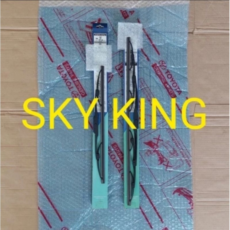 1SET 1 SET (2PCS) SEPASANG Karet Daun Wiper Blade Kaca Depan Kiri Depan Kanan Windshield Wind Shield