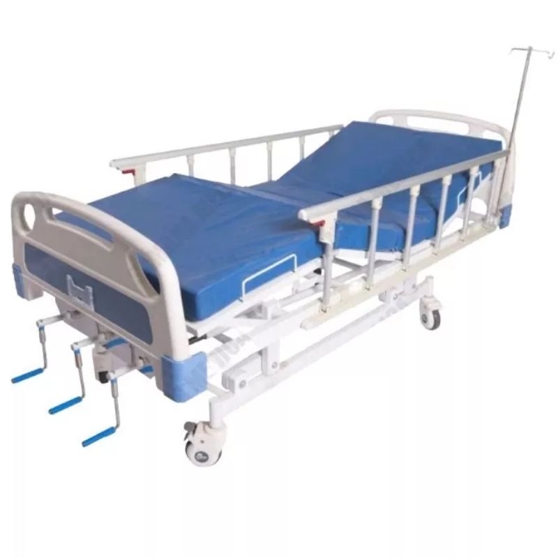 Bed Pasien / Tempat Tidur Pasien / Ranjang Pasien 1 Crank 2 Crank 3 Crank