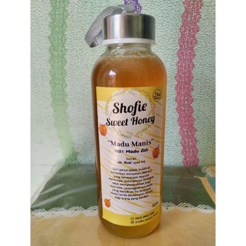 

MADU 100% asli hutan sialang sumatera (kemasan botol kaca)