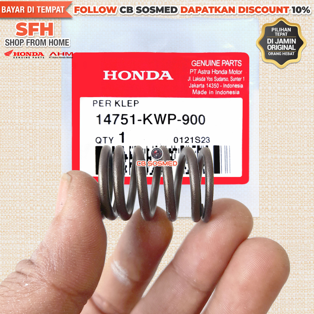 Per Klep Scoopy eSP K16R 2015 - 2017 Pir Klep Scoopy eSP K93 2017 - 2020 Valve Spring Scoopy Spacy V