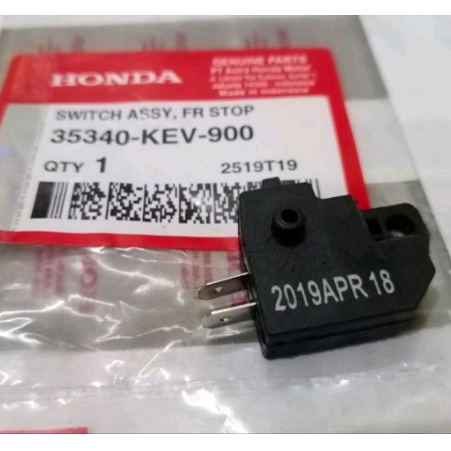 Switch rem Assy FR stop depan ORI Honda Beat karbu beat fi Scoopy karbu Vario Cwe Vario110 Techno va
