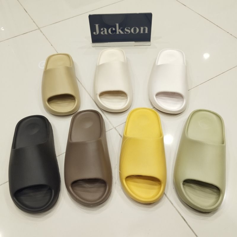 Jackson Sandal Slop Pria Terbaru Phylon Slip On Casual Korean Style