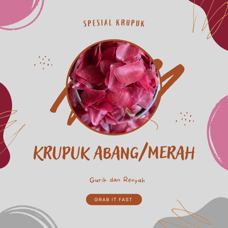KRUPUK ABANG / MERAH