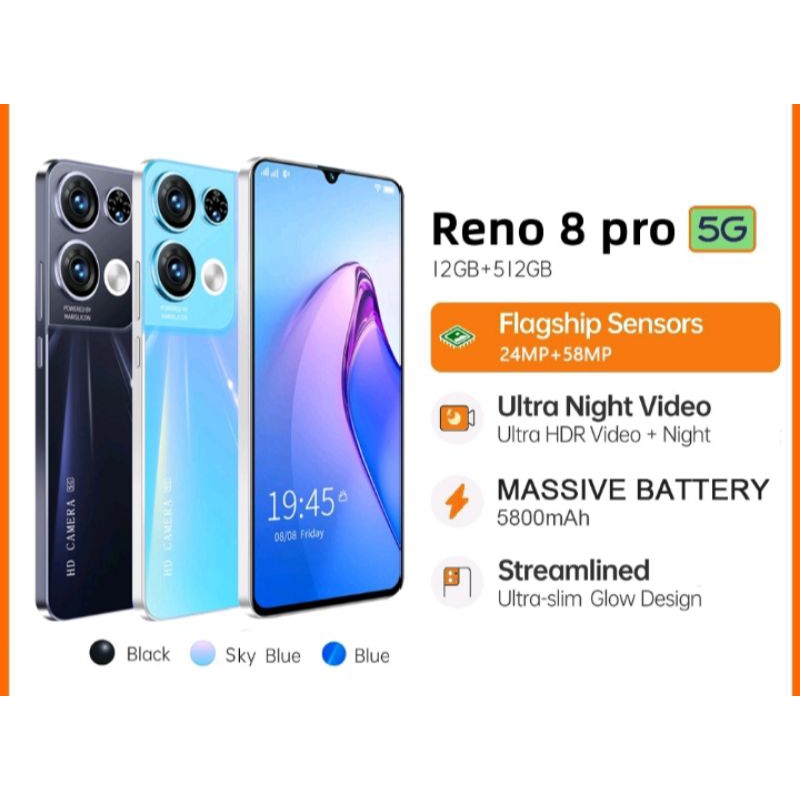 hp second oppo reno 8pro