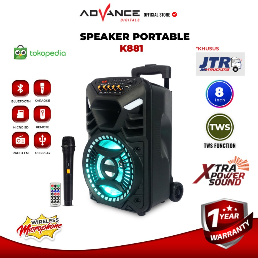 SPEAKER ADVANCE K881