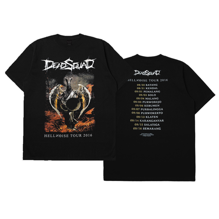 T-Shirt Band Deadsquad Hellnoise Tour 2016