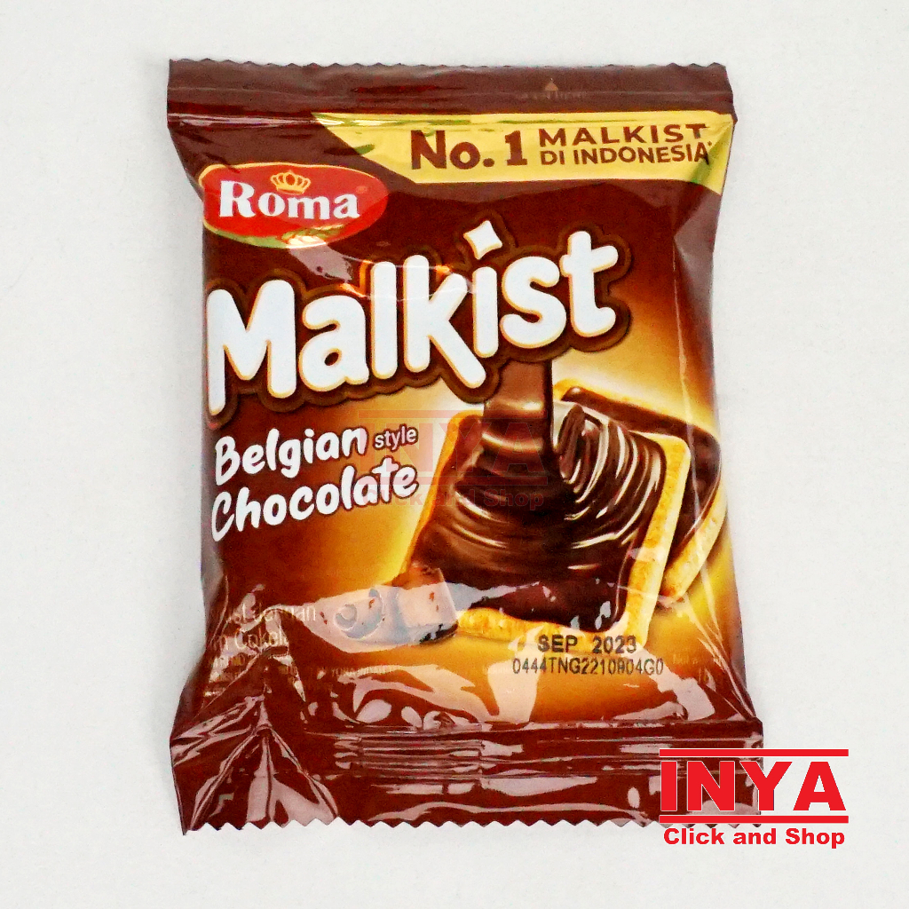 

Roma Malkist Belgian Style Chocolate 18gr Sachet - Biscuits