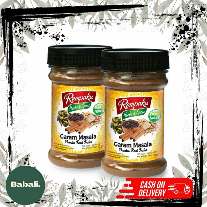 

REMPAKU GARAM MASALA 70GR
