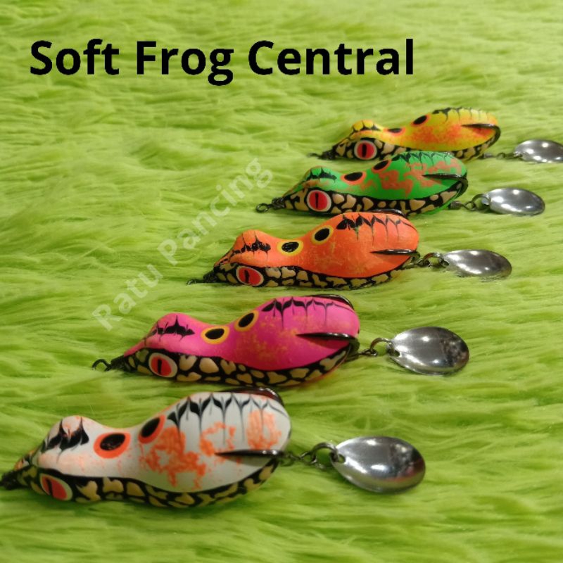 Soft Frog Central 2 Kodok Umpan Casting 4.5cm