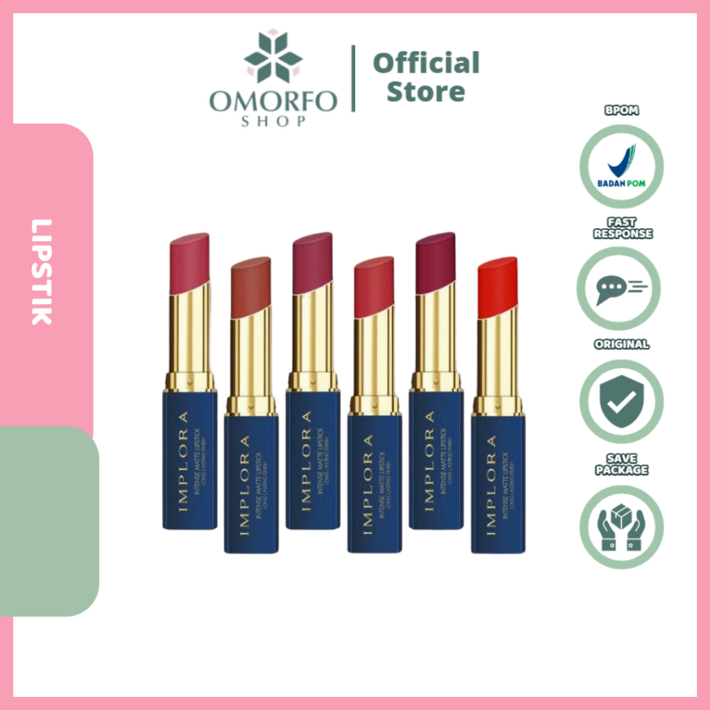 [Omorfo] IMPLORA Lip Matte intense Lipstick