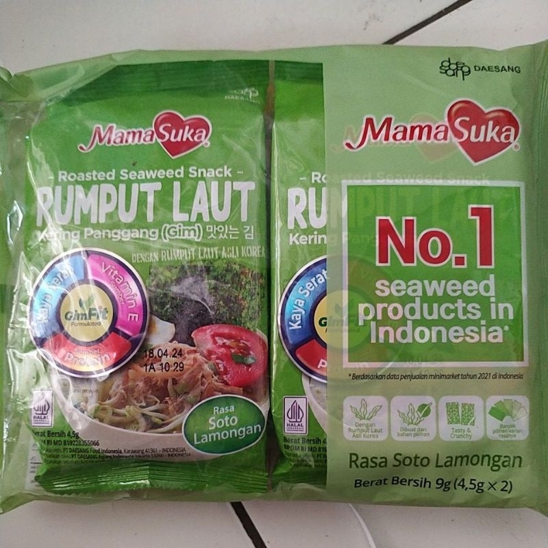 

mama suka rumput laut soto lamongan
