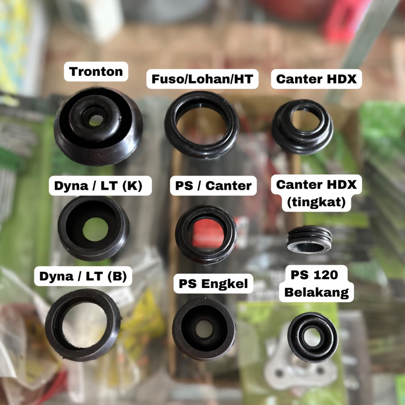 Karet Debu / Tutup Debu / Karet Abu / Tutup Abu Truk