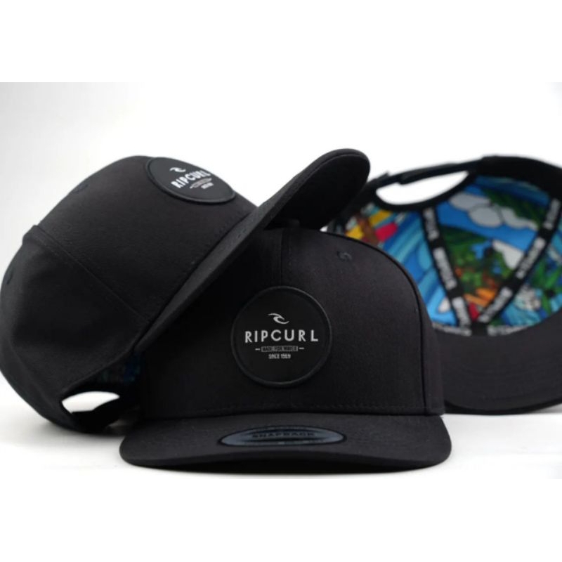 Snapback Import Ripcurl Topi Snapback Unisex Baseball Cap Distro Surfing Fashion Pria Wanita