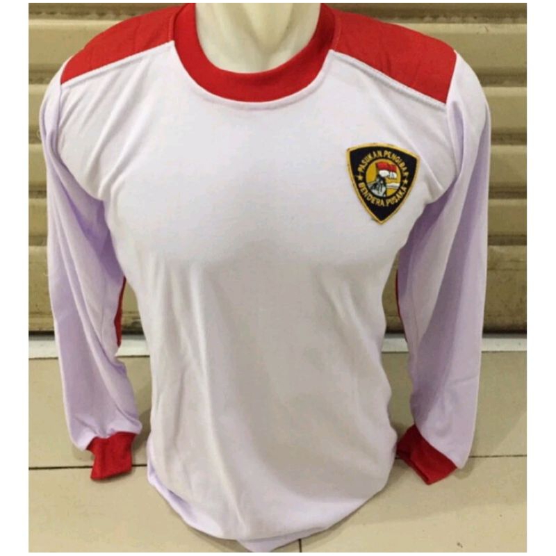 kaos latihan paskibra logo bendera/kaos latihan paskibra logo bendera pusaka