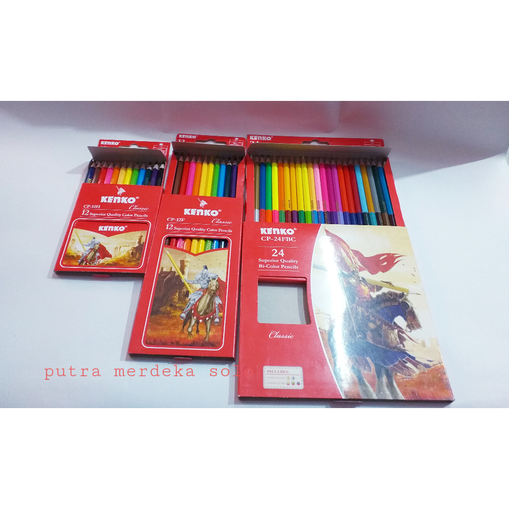 

Pulas / Pensil Warna Kenko 12 Warna 24 Warna 36 Warna