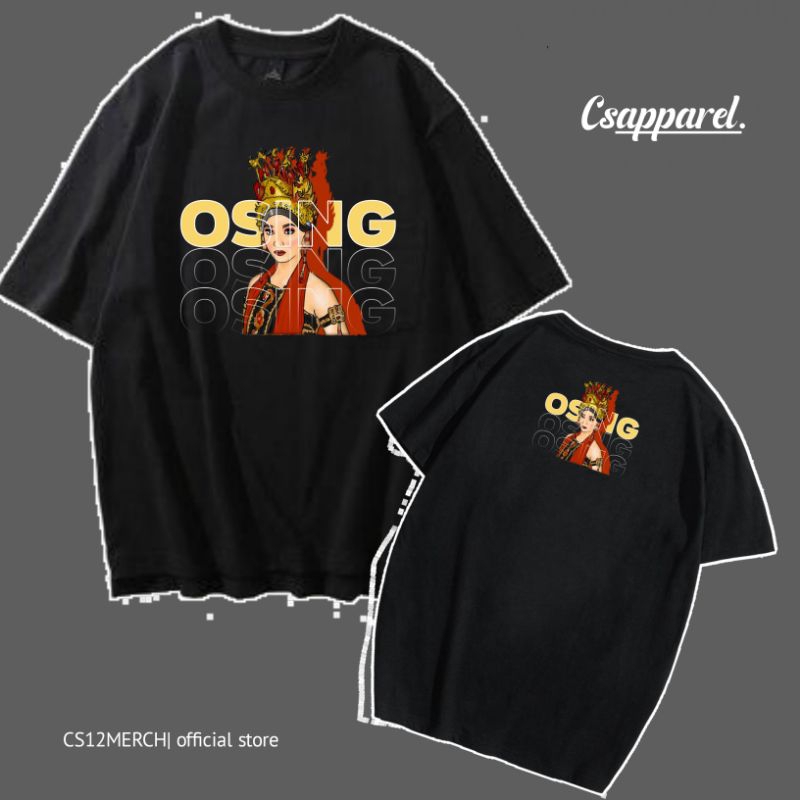 KAOS COTTON COMBED 30S PREMIUM DISTRO KEKINIAN OSING GANDRUNG BANYUWANGI