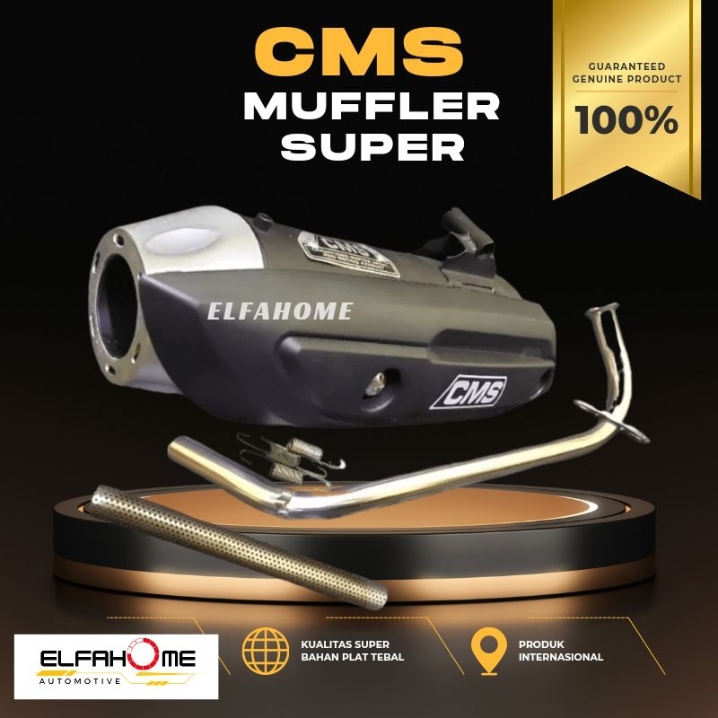 KNALPOT COPY CMS TZM SCOOPY TSUKIGI ANTI TILANG NON MBERR ALL MATIC SCOOPY VARIO PCX BEAT GENIO Karb