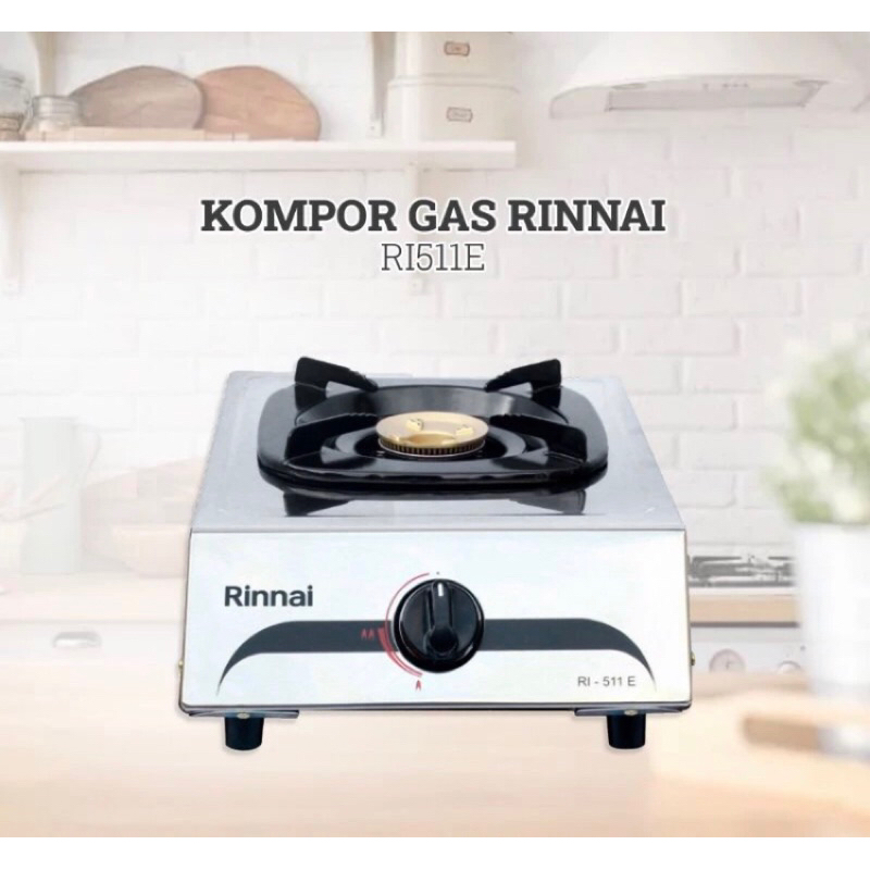 Kompor Gas Rinnai  1 Tungku / Kompor Gas Rinnai Satu Tungku
