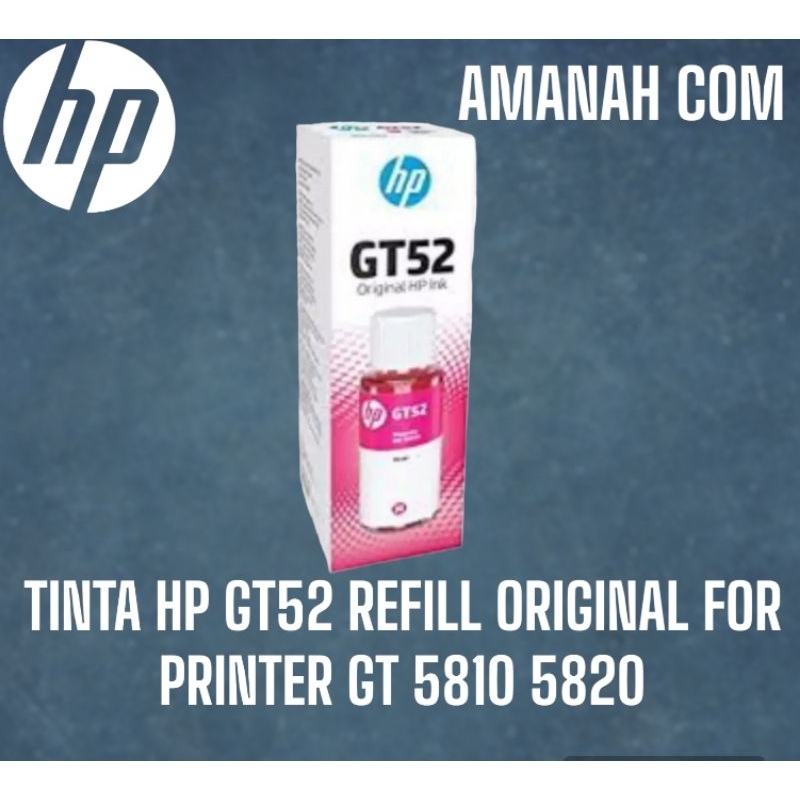 TINTA HP GT52 MAGENTA ORIGINAL PREMIUM FOR PRINTER TANK 315- 410- 350