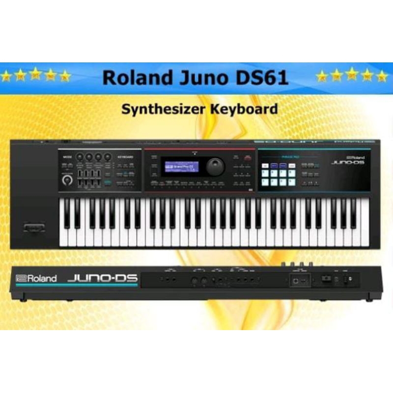 Roland Juno DS61 /Juno-DS61 /Juno DS 61 Synthesizer  Keyboard Garansi Resmi 1 Th