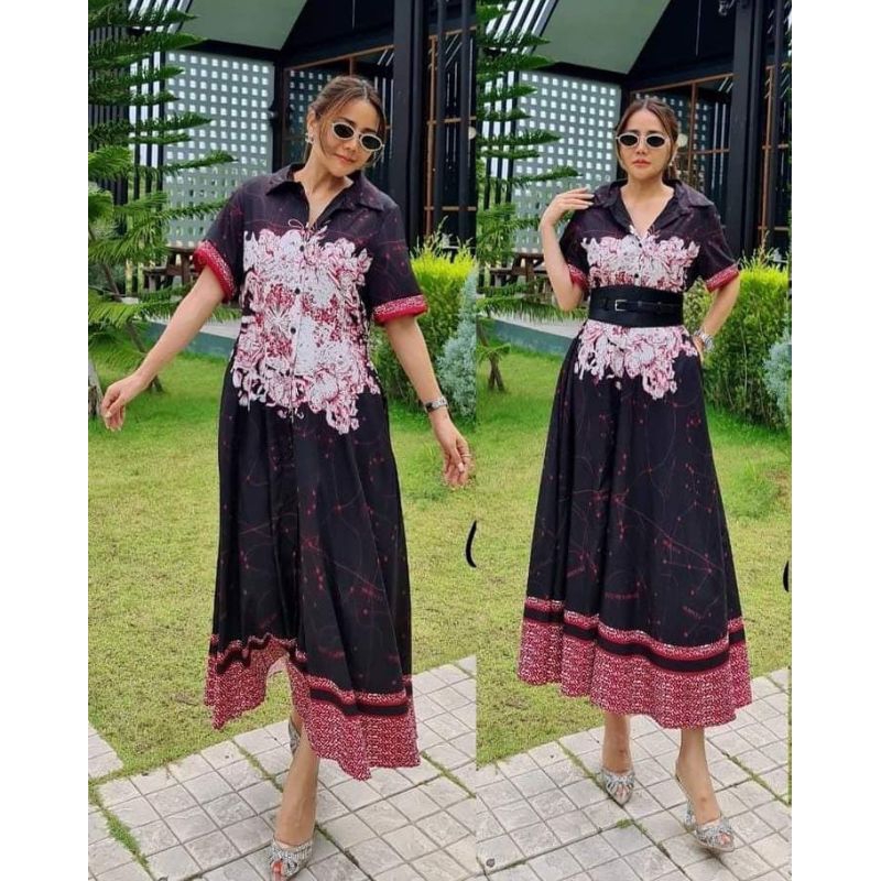 Dress  Katun Linen Bangkok Cantiq