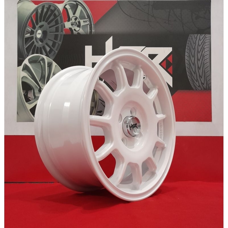 Velg Model Rally Hsr Tochigi Ring 15 Pcd 4x100 Vios Brio Agya Mirage March Dll