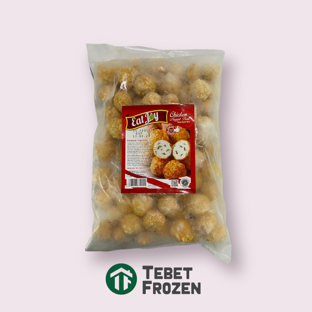 

EATJOY CHICKEN NUGGET BALL 1KG - TEBET FROZEN