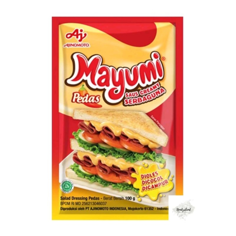 

Mayumi mayonaise saus mayo pedas 100gr