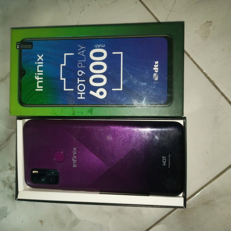 infinix hot 9 play ram 4gb internal 64 gb second 4/64
