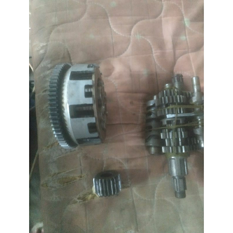 gigi rasio megapro set per 6 cabutan original set draf gear