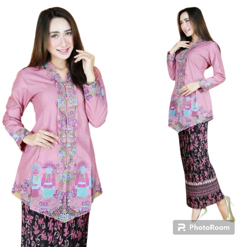 Kebaya Encim ondel-ondel~Encim Betawi Atasannya aja~Jumbo LD. 130