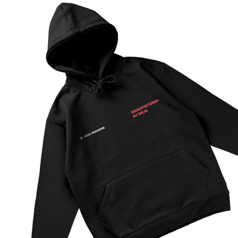 MRJN - Dirty Mind Black Hoodie