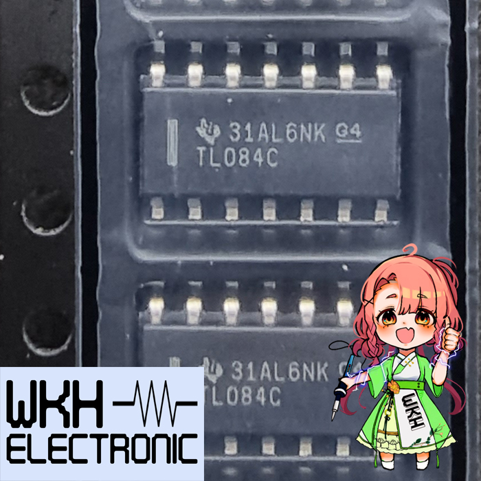ORIGINAL TL084 SMD TL084C TL084CDT TL084CDR SOP14 BB25