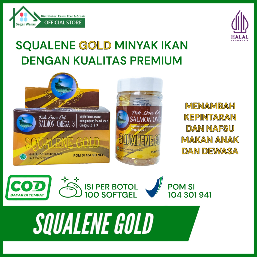 Minyak Ikan Squalene Gold