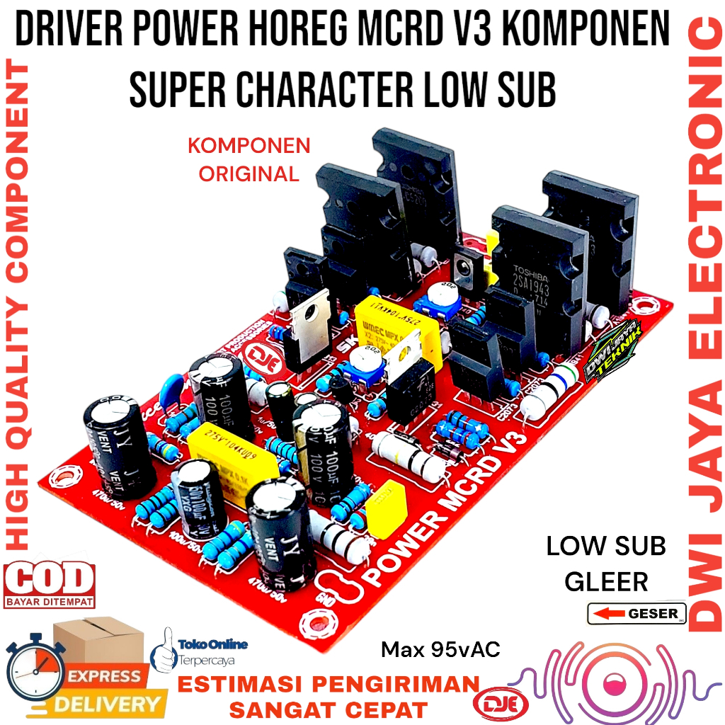 Driver Power Horeg Mcrd V3 Komponen Super