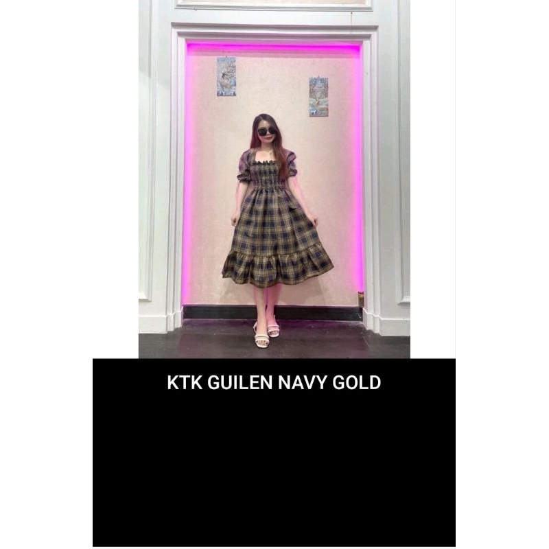 DRES SANTAI MOTIF BUNGA - LENGAN PENDEK ALA KOREA STYLE