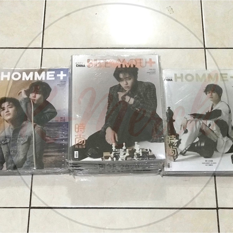 ARENA HOMME+ CHINA MAGAZINE - Jaemin Chenle Cover