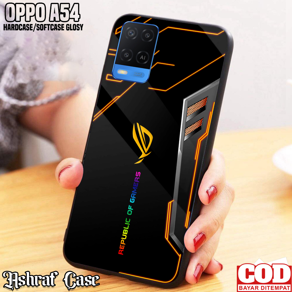 Case Oppo A54 - Casing Hp Oppo A54 ( R0G ) Softcase Hp - Silikon Oppo A54 - Kondom Hp - Pelindung Hp