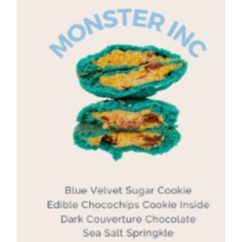 

Soft Cookies Monster Inc